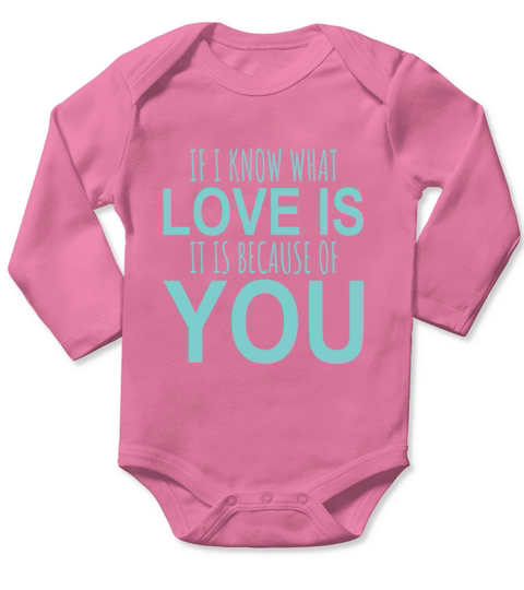 crazy girlfriend love gift Long Sleeve Baby One-Piece