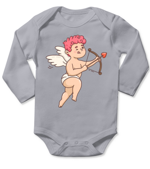 Cupid - Valentine Day Long Sleeve Baby One-Piece