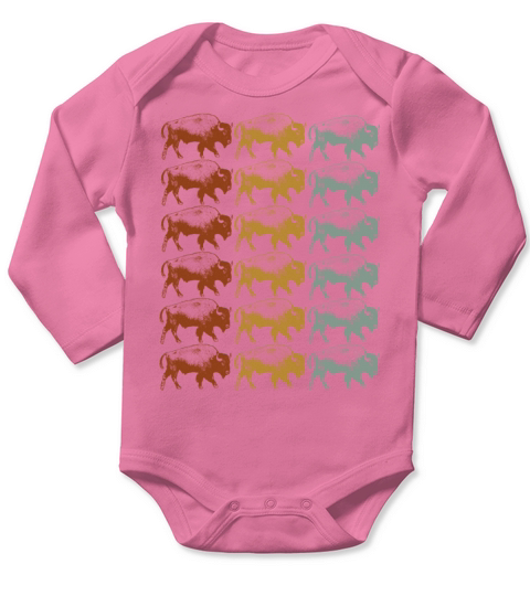 Do Not Pet The Fluffy Cows Long Sleeve Baby One-Piece