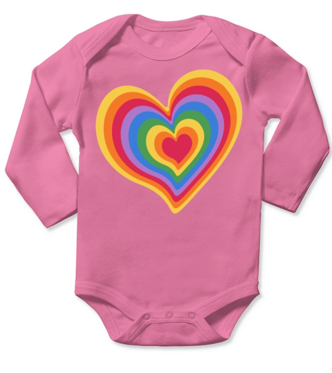 homosexual transgender gay valentines day lgbtq Long Sleeve Baby One-Piece