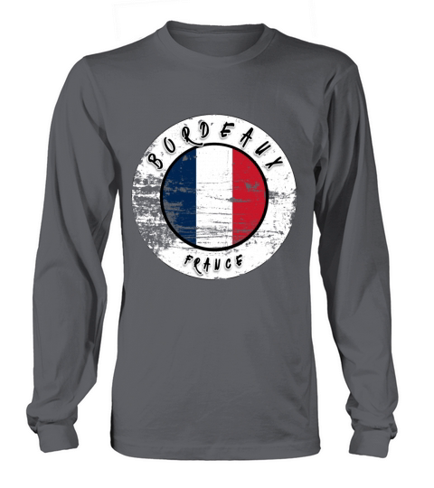 Bordeaux France Vintage Long sleeved Unisex