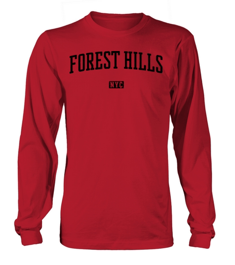 Forest Hills New York City Vintage Long sleeved Unisex