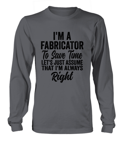Funny Fabricator Long sleeved Unisex