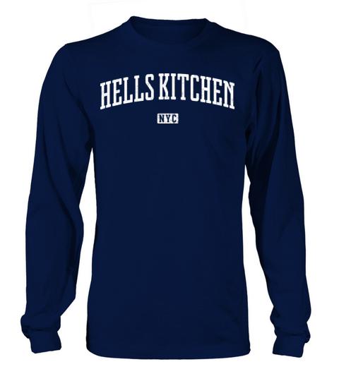 Hells Kitchen New York City Vintage Long sleeved Unisex
