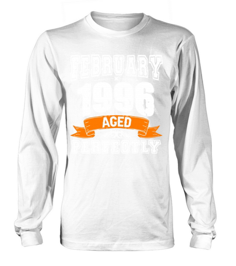 January 1996 Vintage Birthday Present Long sleeved Unisex