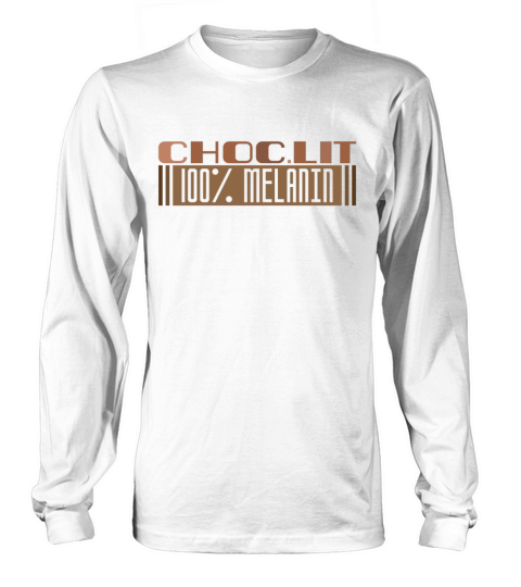Melanin Chocolate Pride Black History Month Long sleeved Unisex