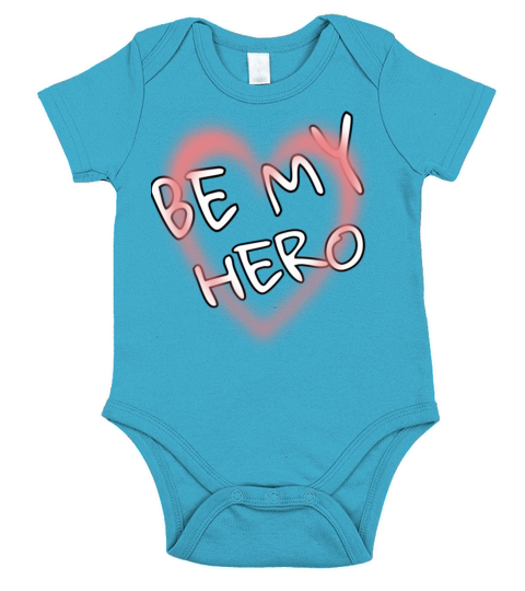Be my Hero24 Short Sleeve Baby One-Piece