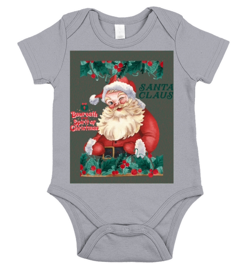christmas Short Sleeve Baby One-Piece