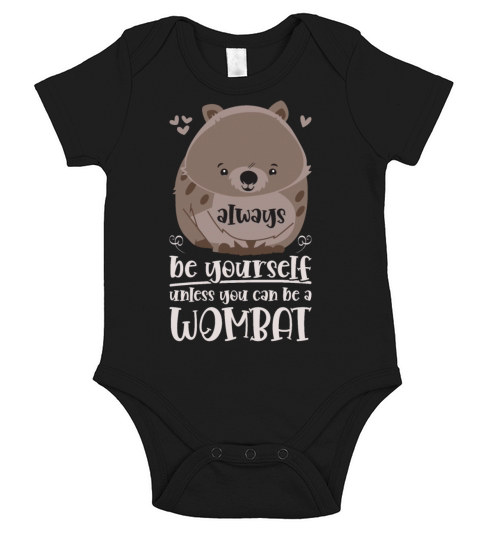 Combat Wombat For A Wombats Lover Short Sleeve Baby One-Piece