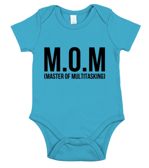 Mom master of multitasking Short Sleeve Baby One-Piece