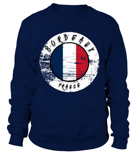 Bordeaux France Vintage Sweatshirt Unisex