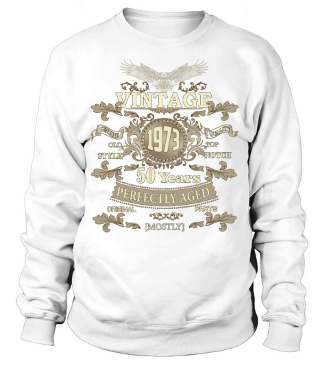 Gift for 50th birthday - Vintage ornaments - gift Sweatshirt Unisex