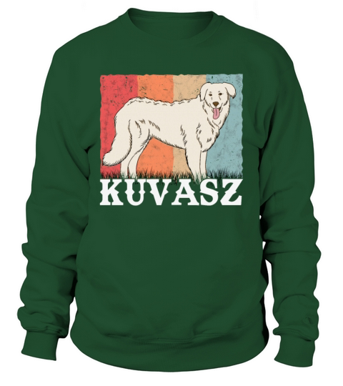 Kuvasz Retro Owner Vintage Sweatshirt Unisex