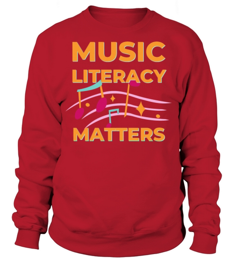 Music Literacy Matters Sweatshirt Unisex