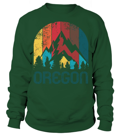 Retro Oregon For Men Women And Kids Sweatshirt Unisex