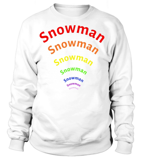 Snowman Sweatshirt Unisex