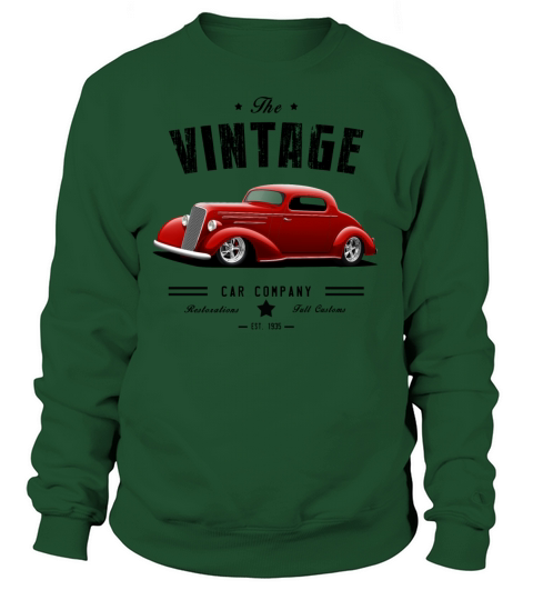Vintage Hot Rod Cars Sweatshirt Unisex