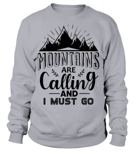 Vintage Mountains Climber Hiker Sweatshirt Unisex