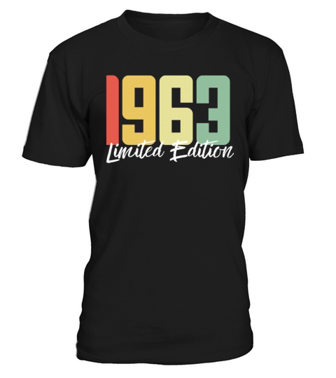 60 Years Vintage 1963 Retro 60th Birthday T-Shirt Unisex