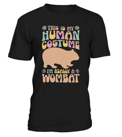 Australian Wombats Lover Human Costume T-Shirt Unisex