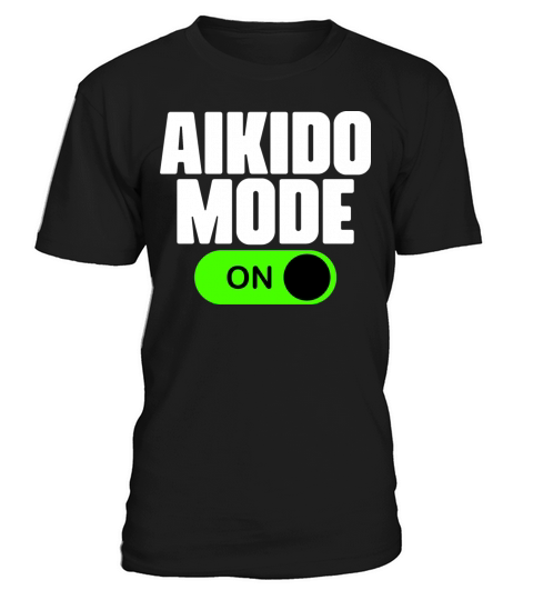 Funny Aikido Mode On A Kotehaeshi Japanese Style T-Shirt Unisex