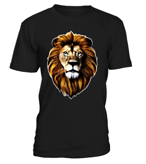 Lion Africa predator print head imprint with wild T-Shirt Unisex