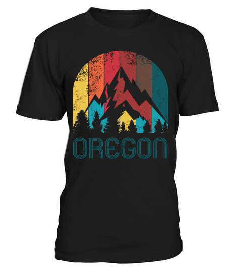 Retro Oregon For Men Women And Kids T-Shirt Unisex