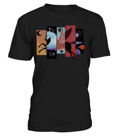 Winged Horse The Galaxys Pegasus T-Shirt Unisex