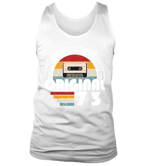 50th birthday vintage 1973 original 1973 Tank Top Unisex