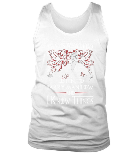 Barry Manilow I KNOW THINGS Tank Top Unisex