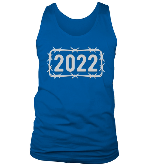 Birthday Vintage 2022 Barbed Wire Tank Top Unisex