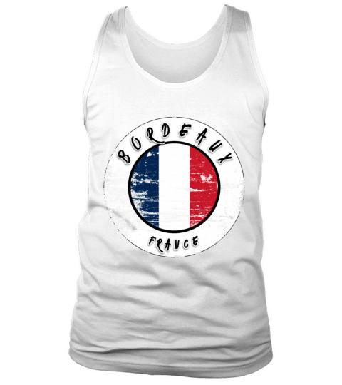 Bordeaux France Vintage Tank Top Unisex