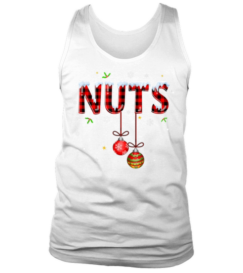 Chest Nuts Funny Matching Chestnuts Christmas Coup Tank Top Unisex