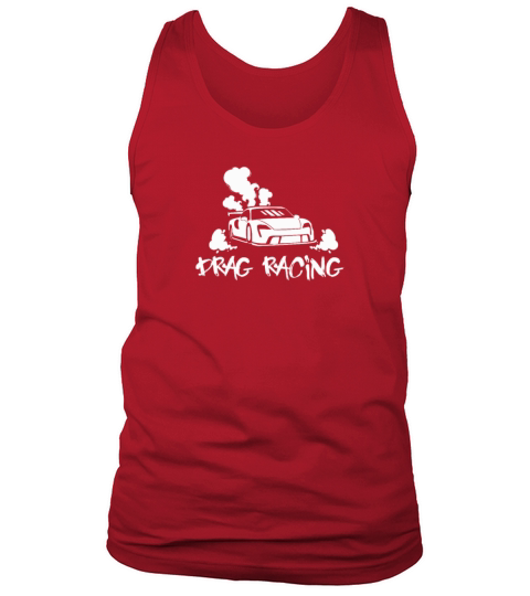 Drag Racing Racecar Design for Sportscar Lovers Tank Top Unisex