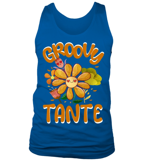 Groovy Tante Family Matching Vintage Family Tank Top Unisex