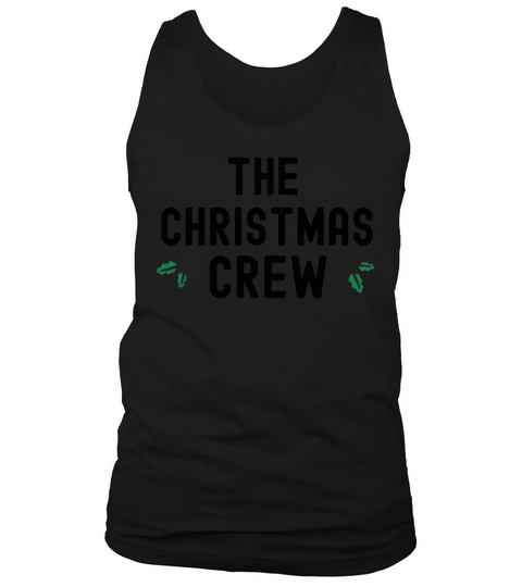 Grunge The Christmas Crew Party Matching Pajama Tank Top Unisex