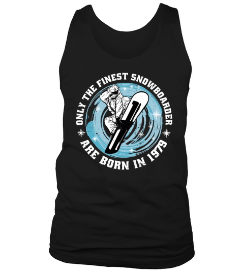 Snowboarder Vintage 1979 Birthday Snowboarding Tank Top Unisex