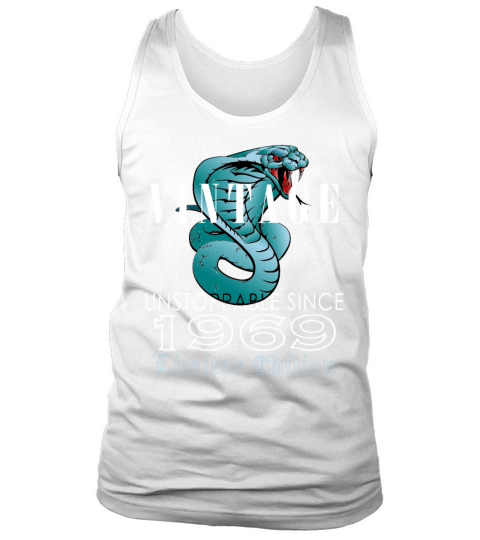Vintage 1969 Cobra 54 Years Limited Edition Tank Top Unisex