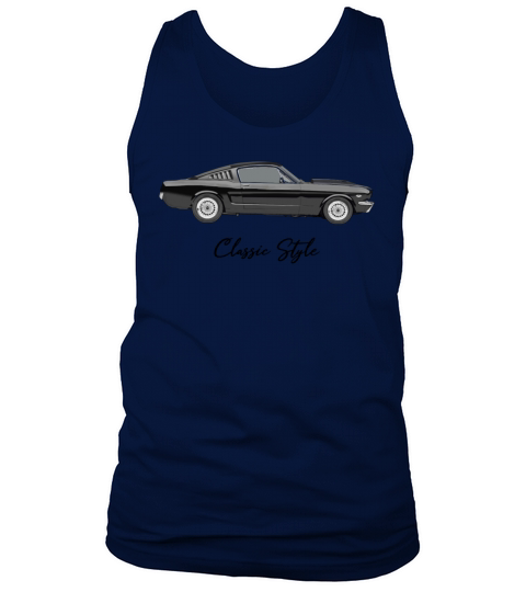 Vintage Car - "Classic Style" dark Tank Top Unisex
