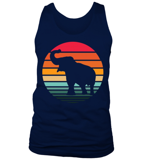 Vintage Elephant Tank Top Unisex