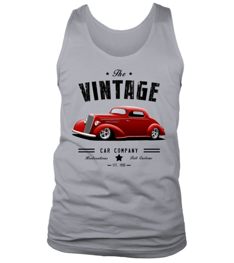 Vintage Hot Rod Cars Tank Top Unisex