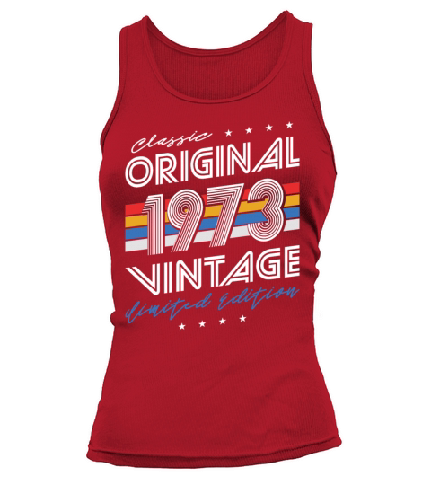 50th birthday vintage 1973 classic original 1973 Tank top Woman