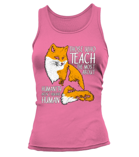 Animal Welfare Those Who Teach Adopt Animal Worker Tank top Woman