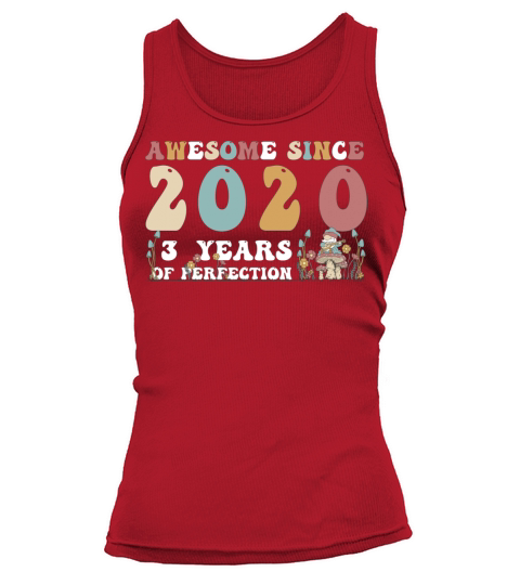 Awesome since 2020 3 Year of Perfection - 3rd Tank top Woman