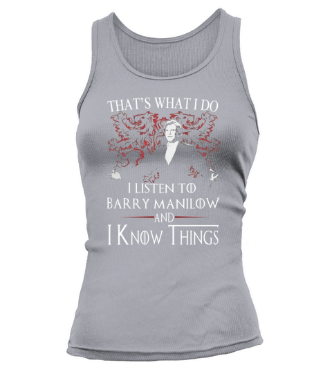 Barry Manilow I KNOW THINGS Tank top Woman