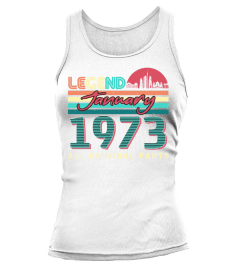 Legend January 1973 Vintage Tank top Woman