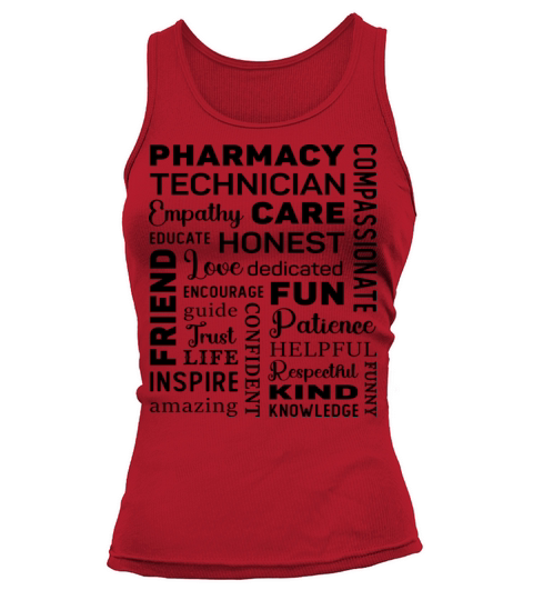 Pharmacy Technician Tech Medicine Pharmacist Tank top Woman