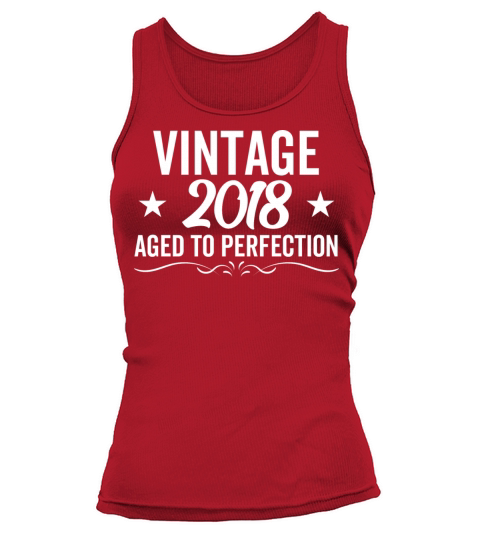 Vintage 2018 Aged To Perfection Tank top Woman