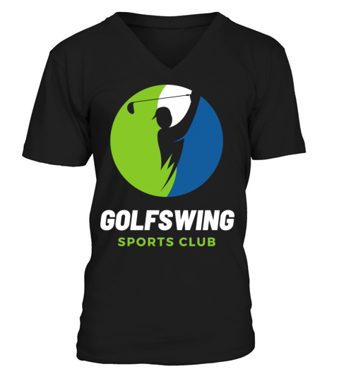 Circle Golf Club Sports Hobbies T Shirt V-Neck T-shirt