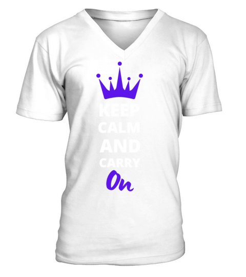 Keep calm V-Neck T-shirt